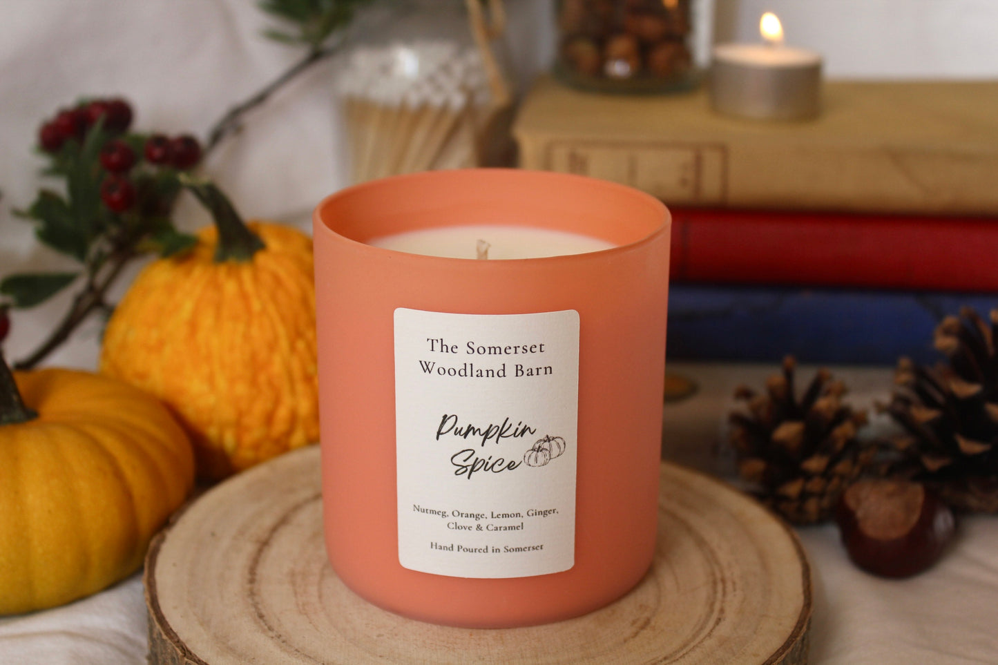 Pumpkin Spice Pastel Candle