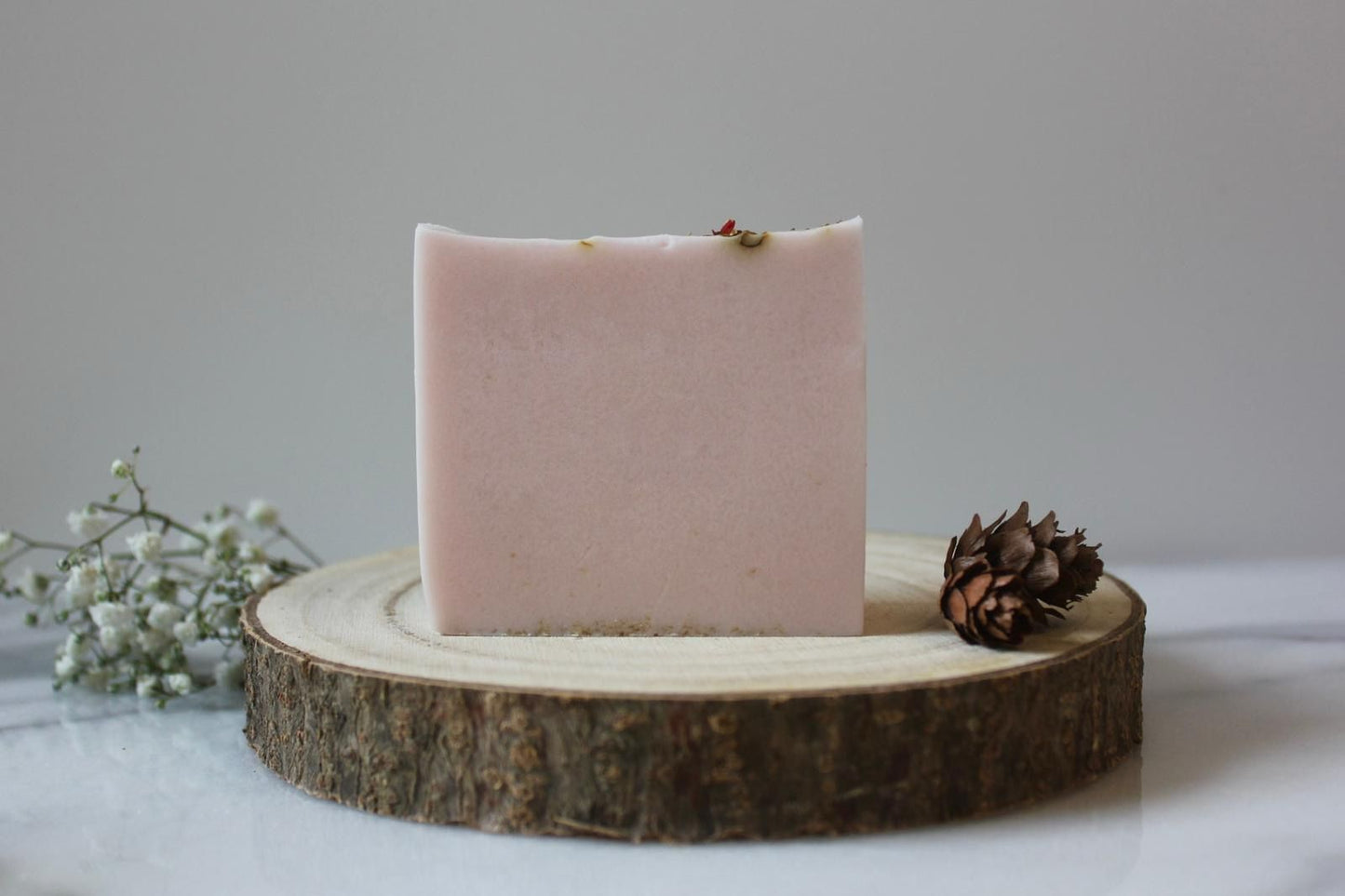 Rhubarb & Plum Shea and Oatmeal Soap Bar