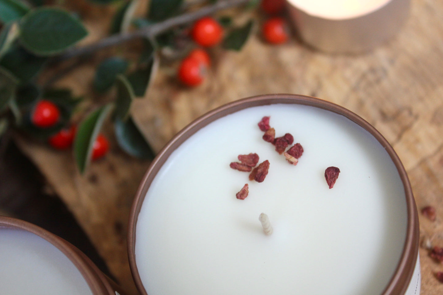 Winter Berries Candle