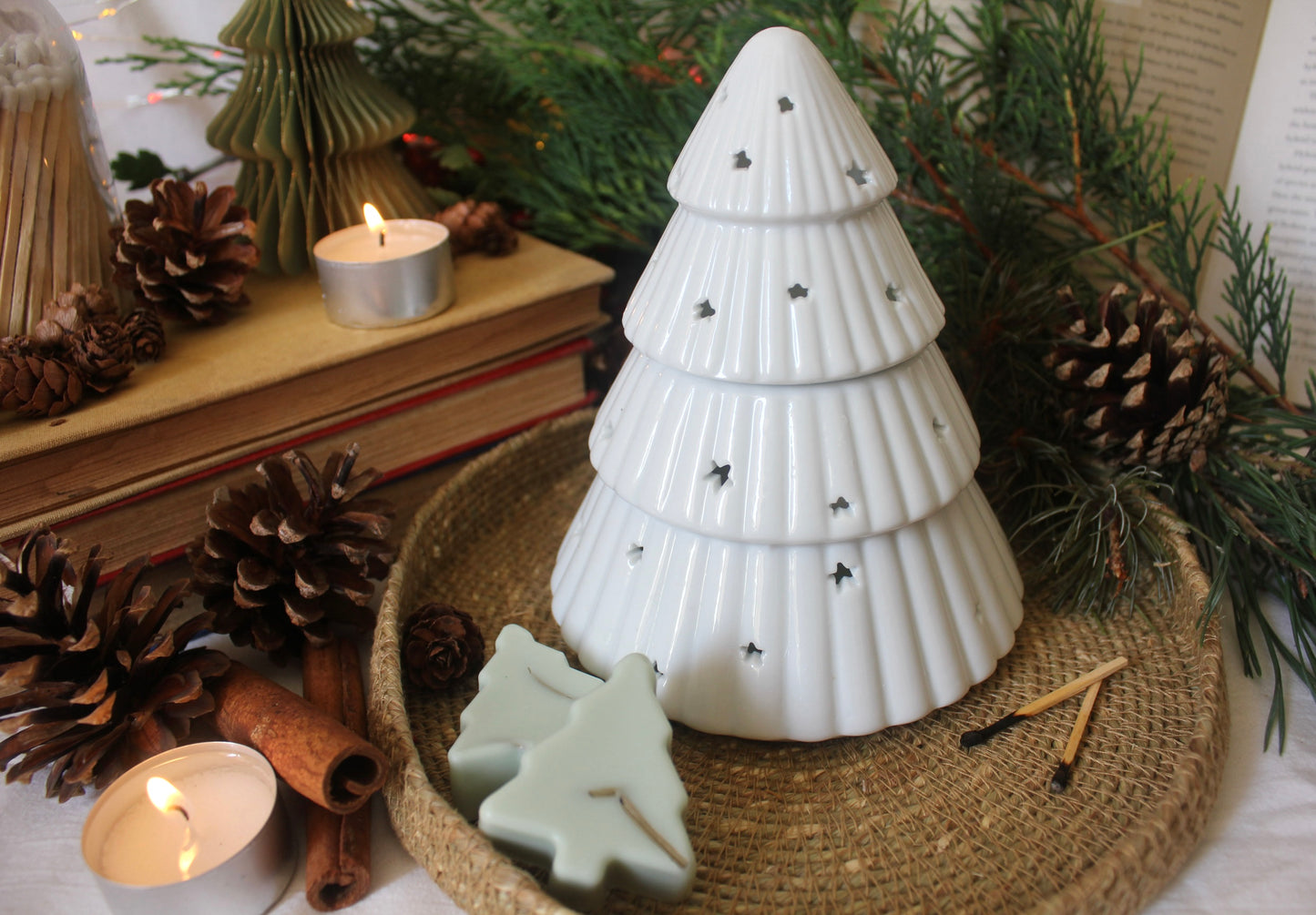 Festive Tree Burner Gift Set