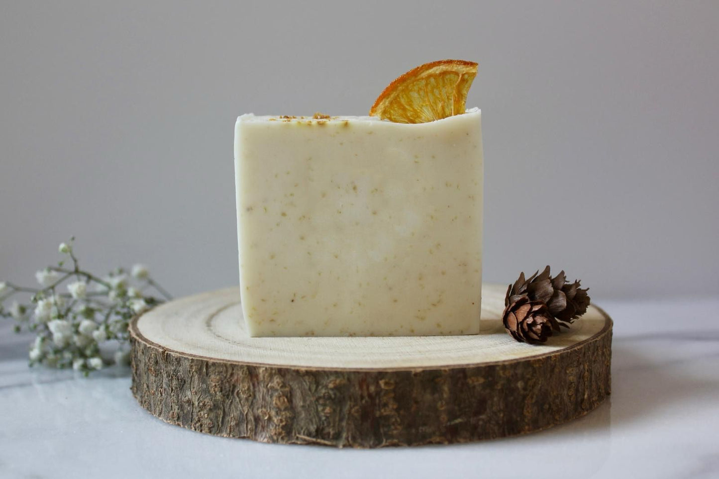 Sweet Orange Blossom Shea & Oatmeal Soap Bar