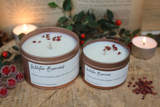Winter Berries Candle