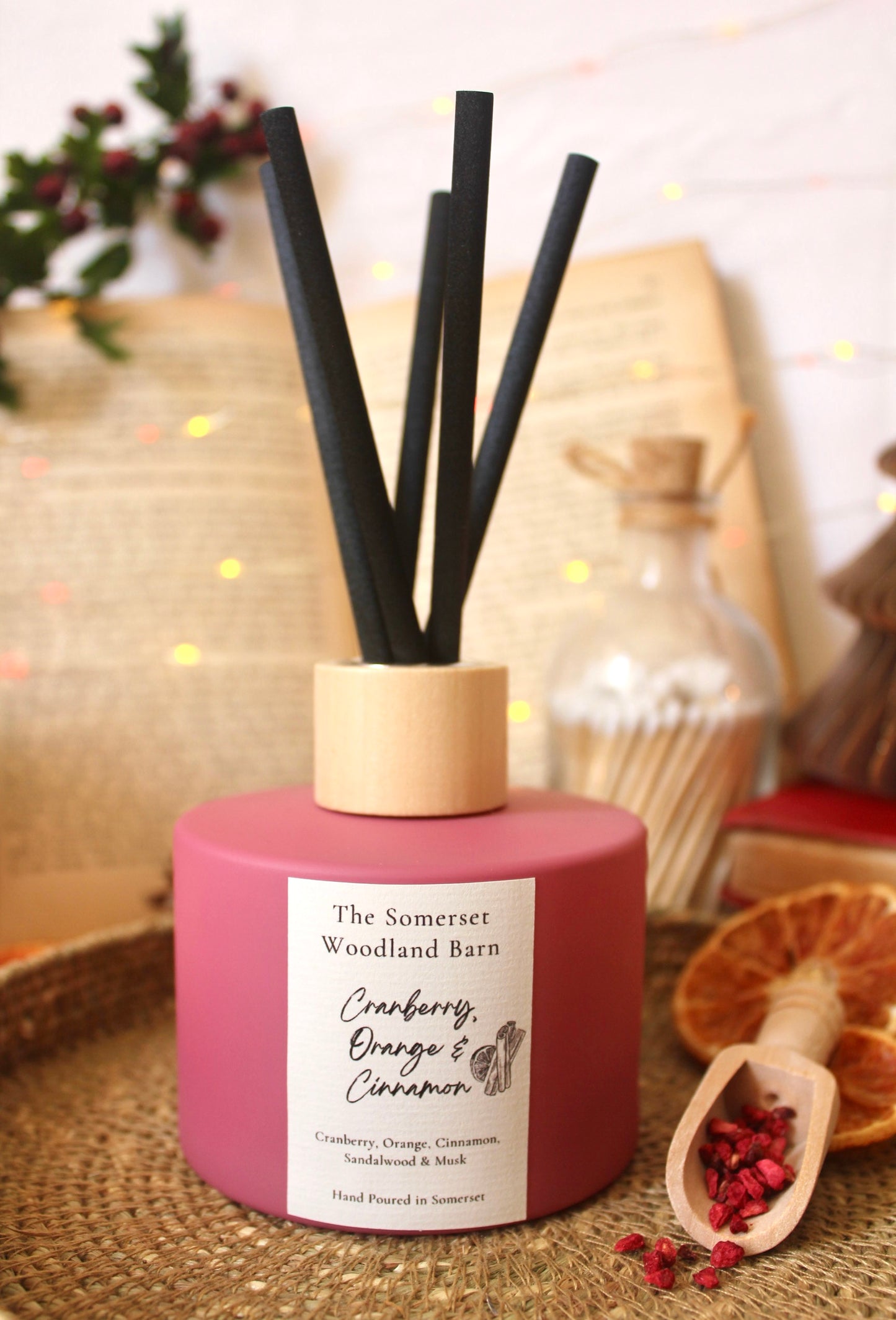 Cranberry, Orange & Cinnamon Reed Diffuser