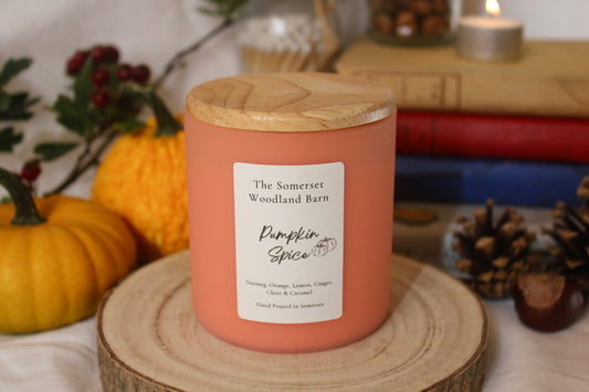 Pumpkin Spice Pastel Candle