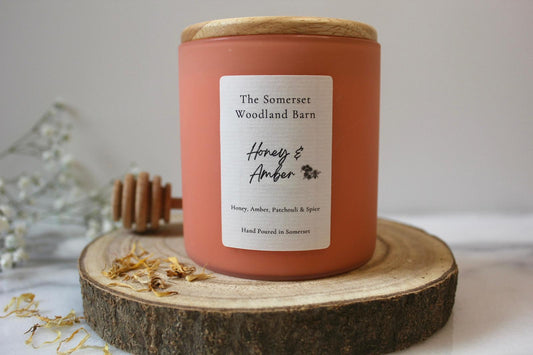 Honey & Amber Pastel Candle