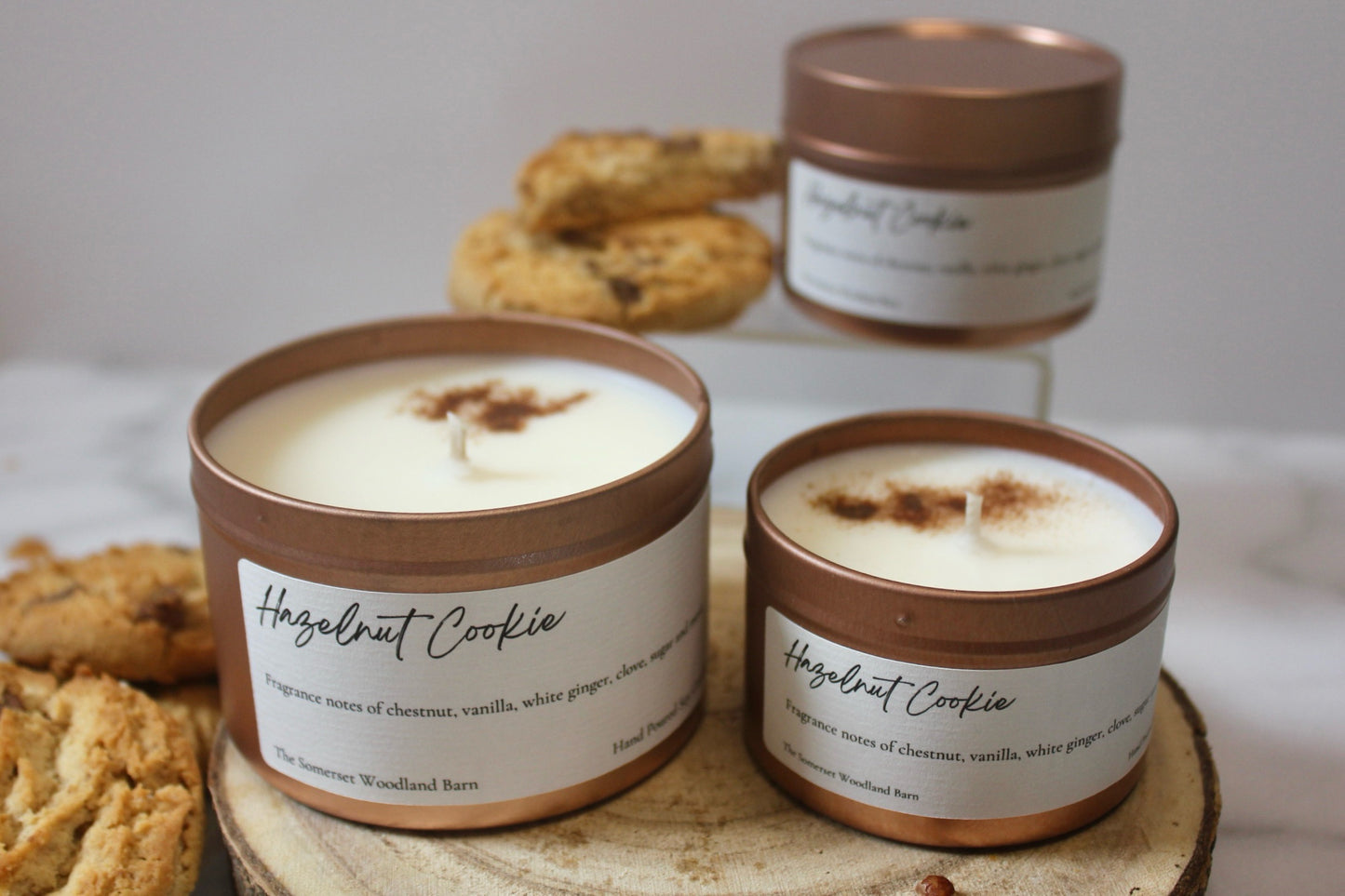 Hazelnut Cookie Candle