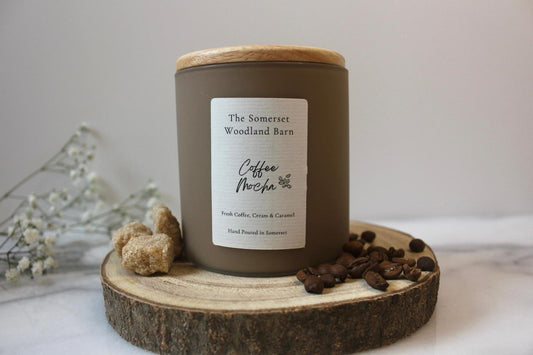 Coffee Mocha Pastel Candle