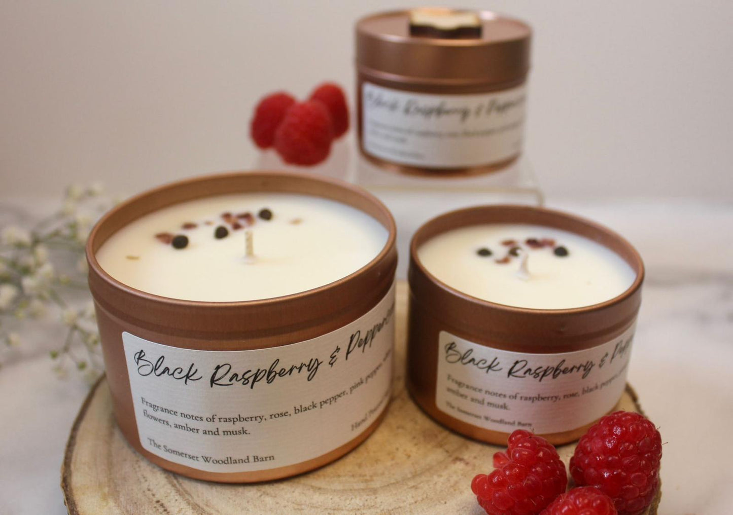 Black Raspberry & Peppercorn Candle